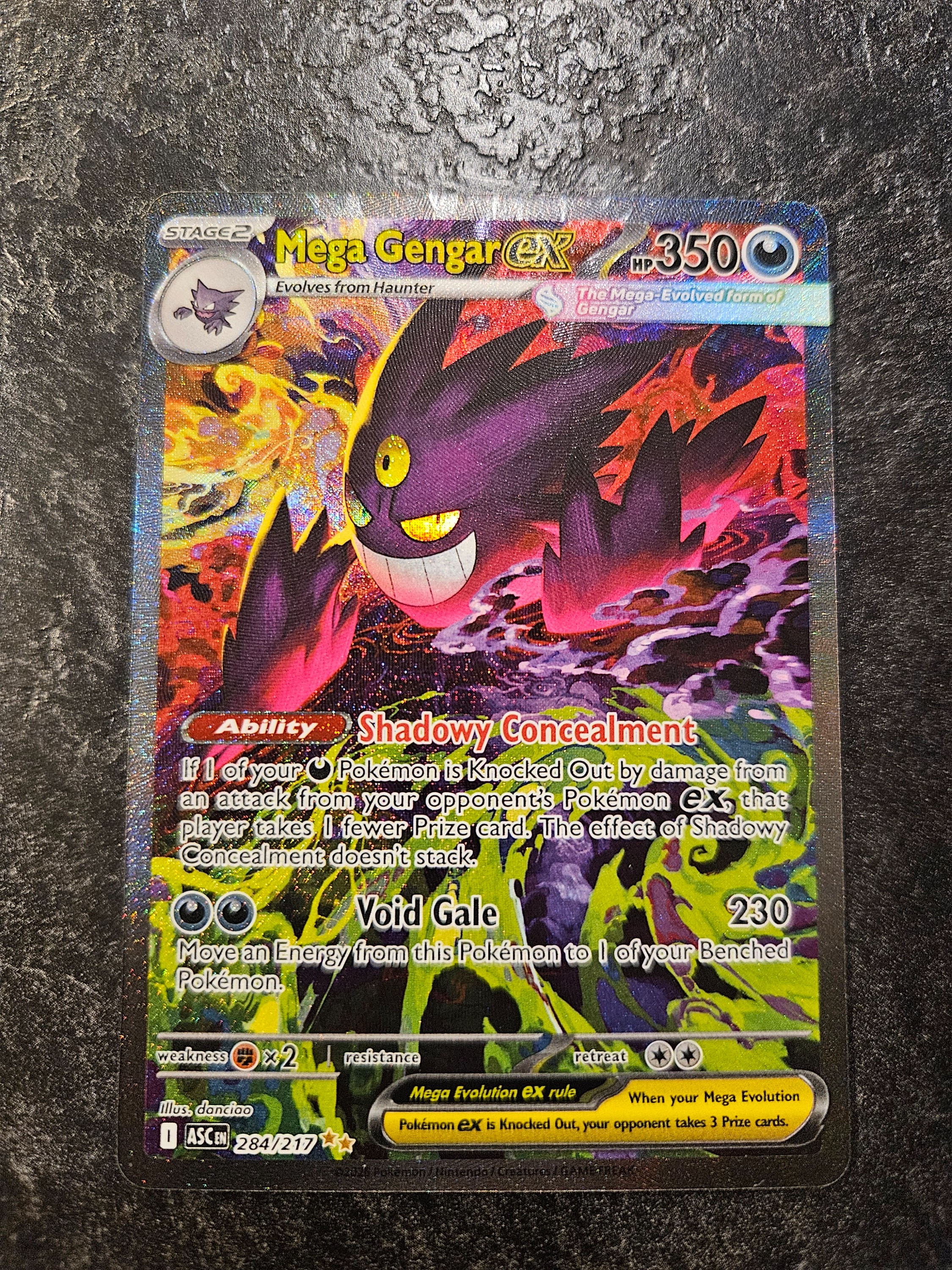 Mega Gengar ex front photo