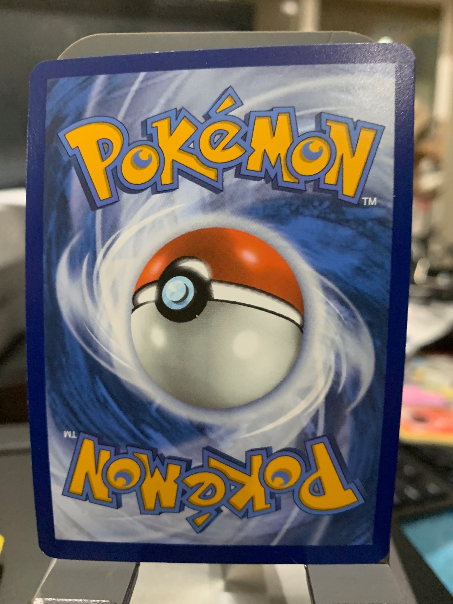 Card back