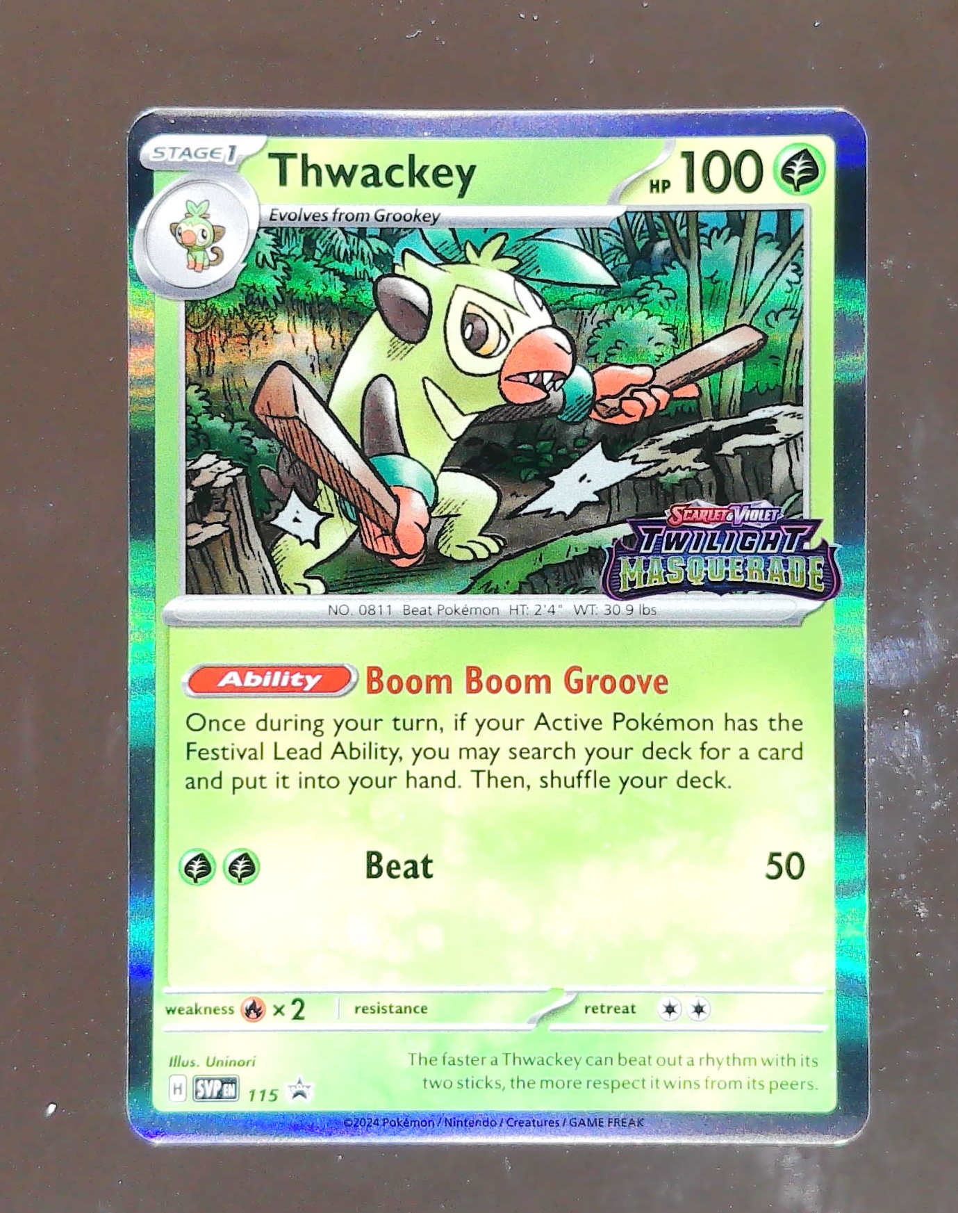 Card front
