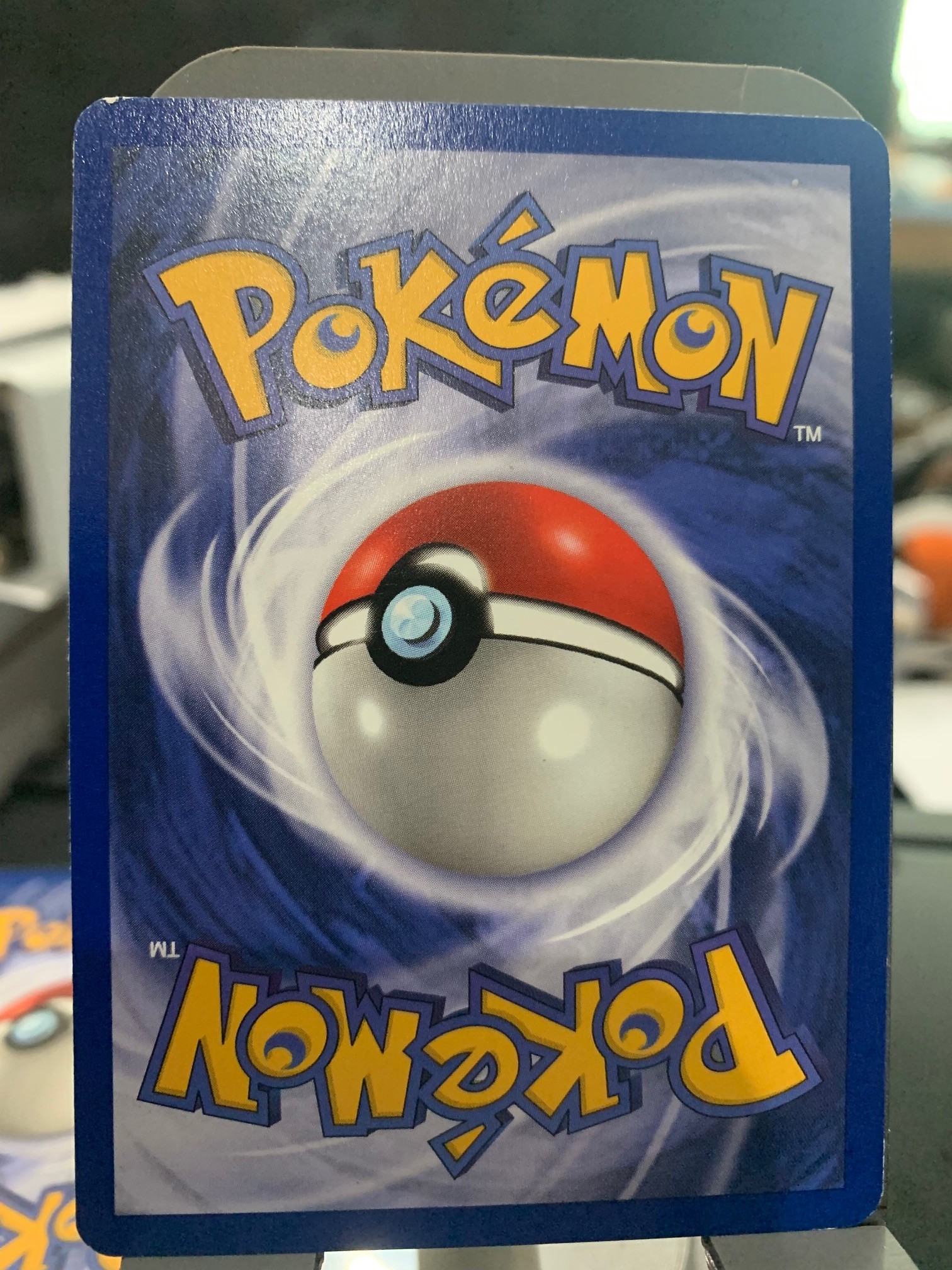 Card back