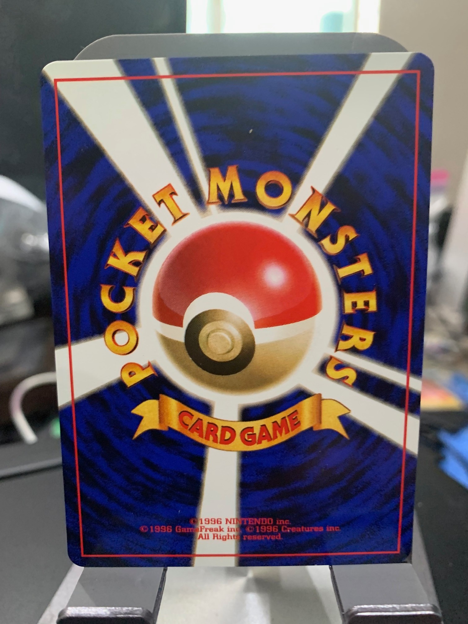 Card back