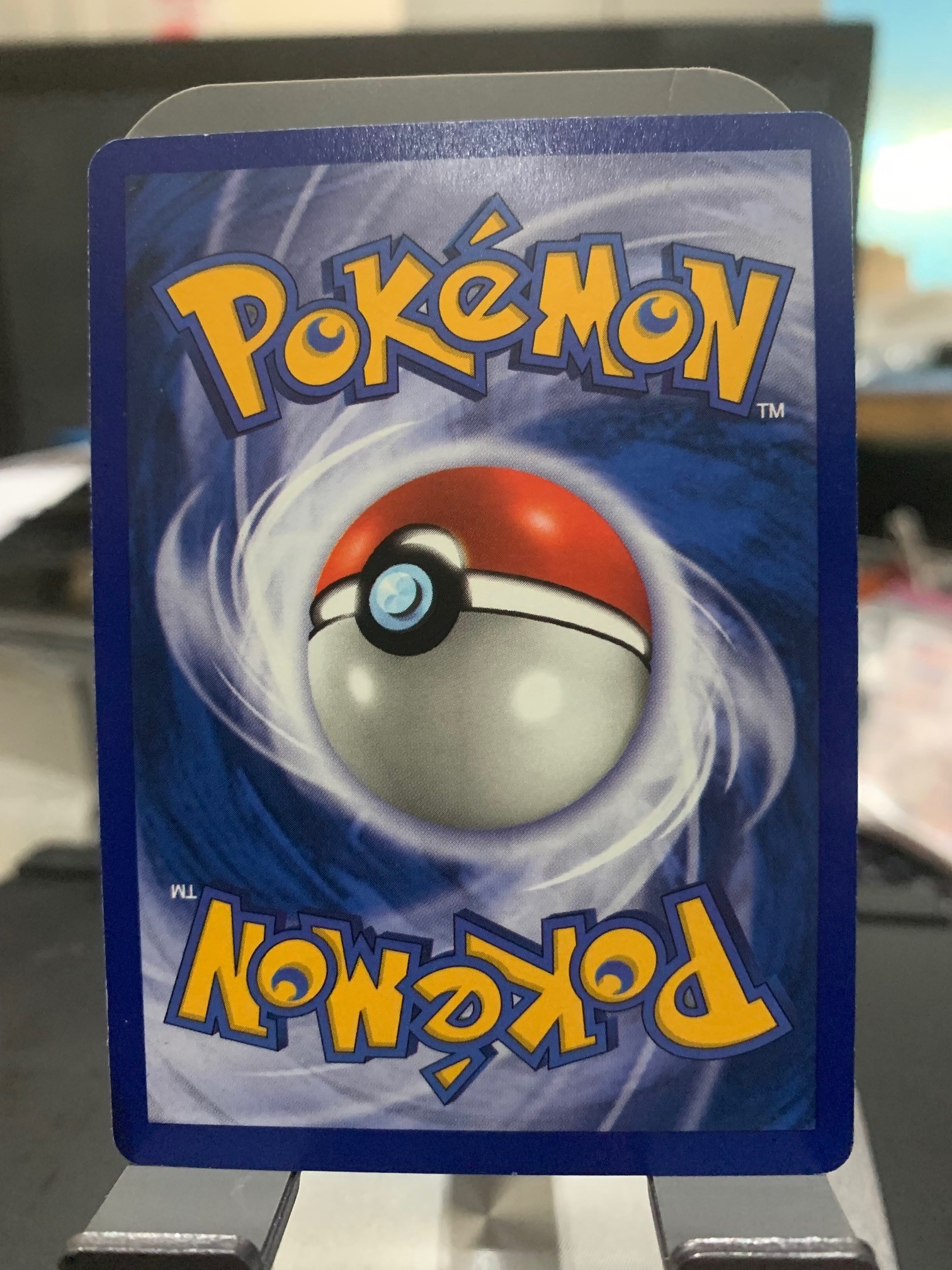 Card back