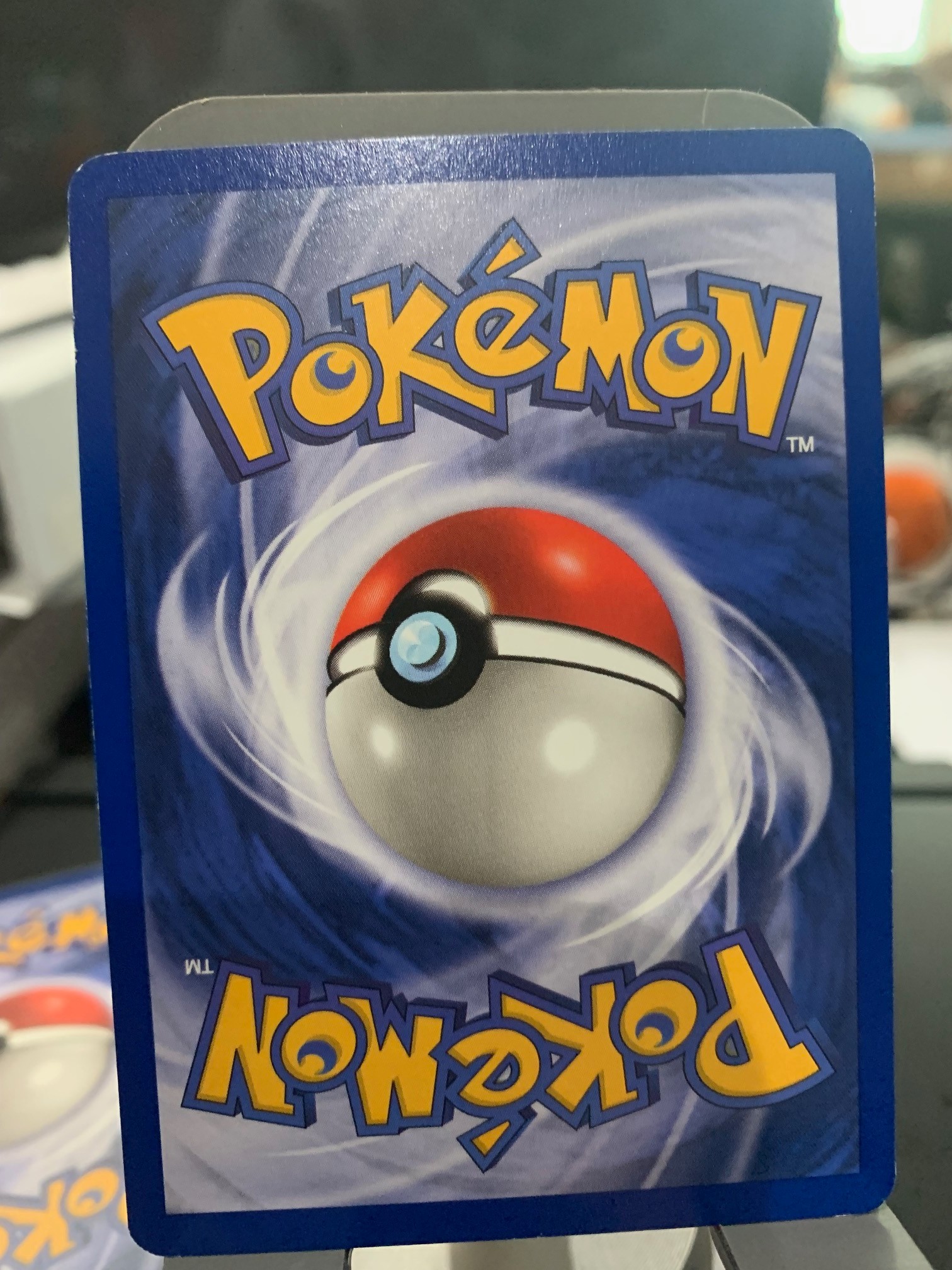 Card back