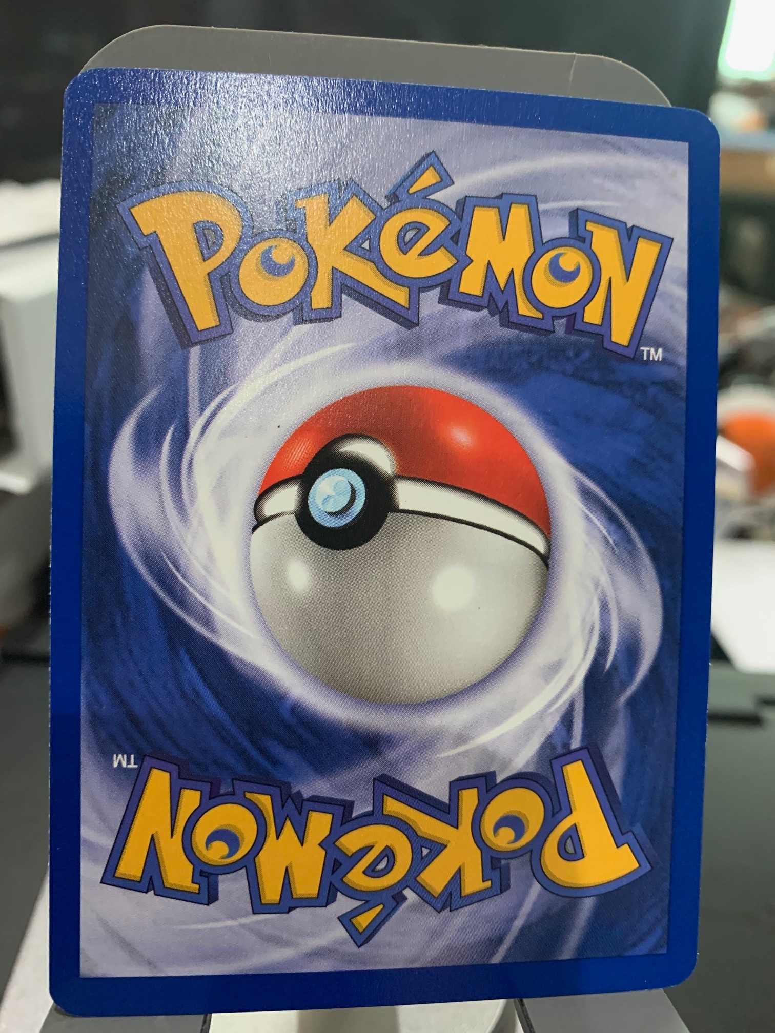 Card back