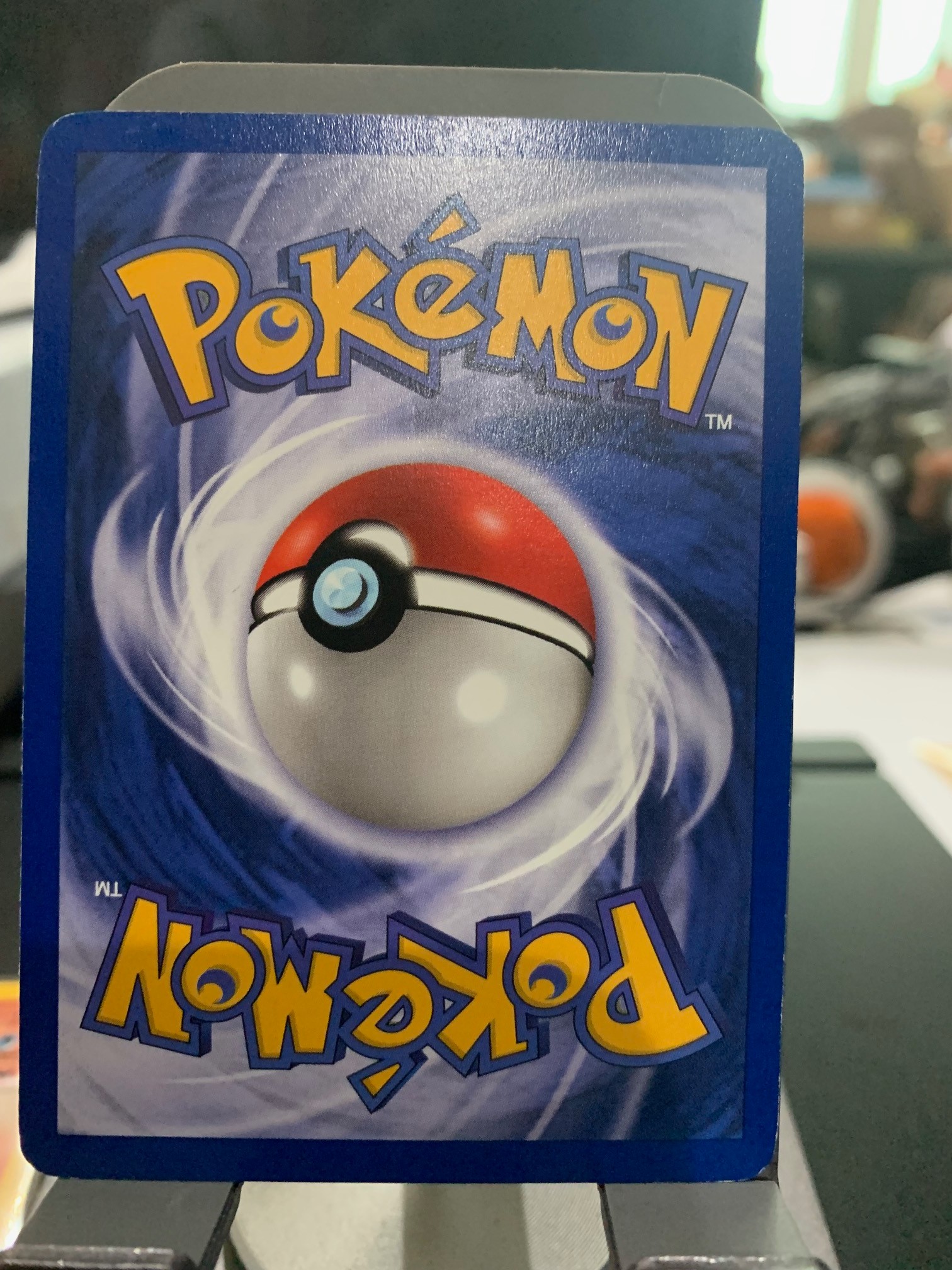 Card back