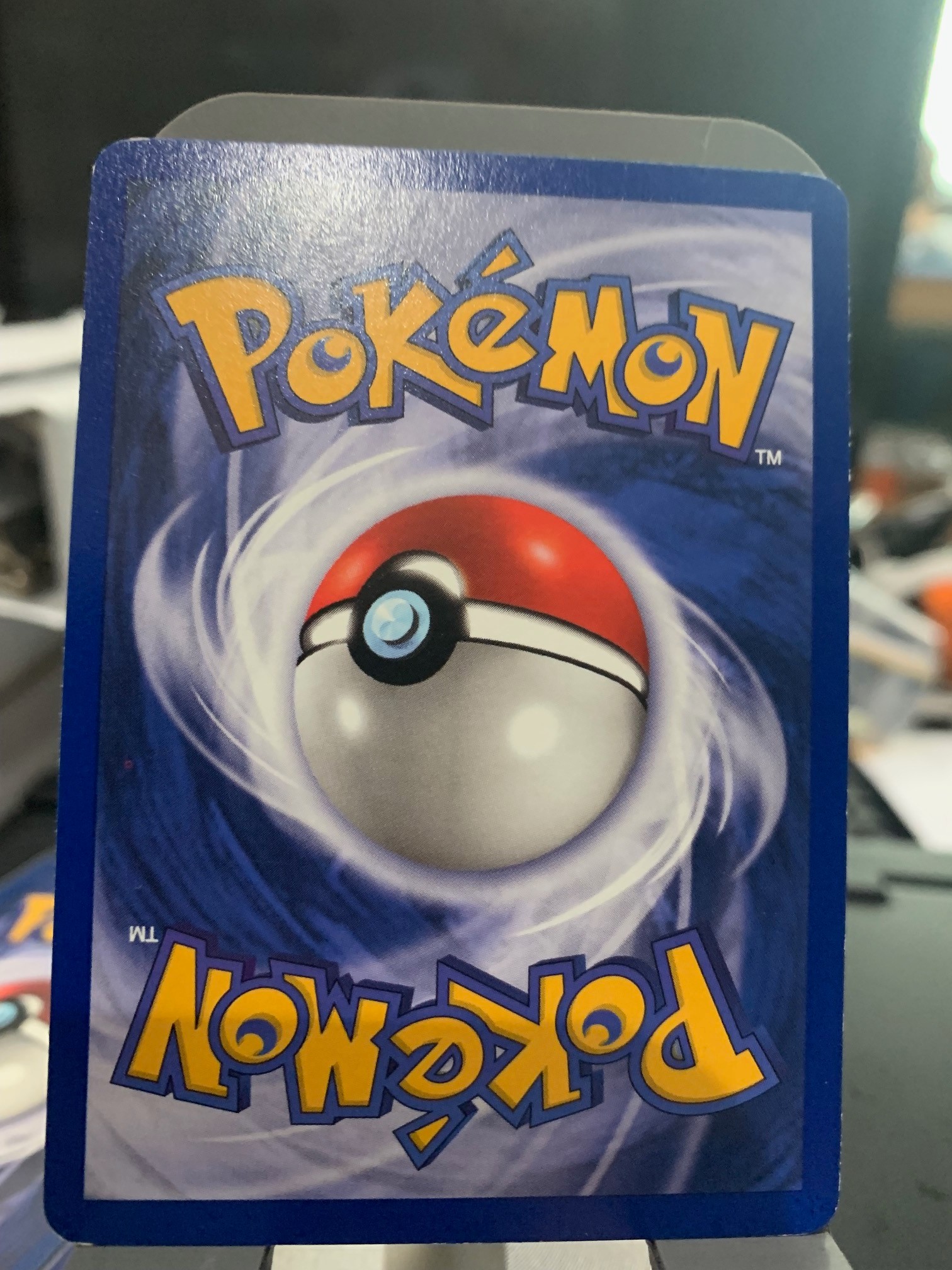 Card back
