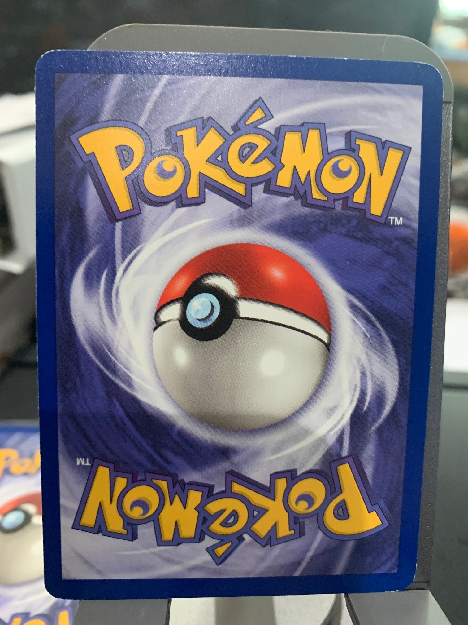 Card back