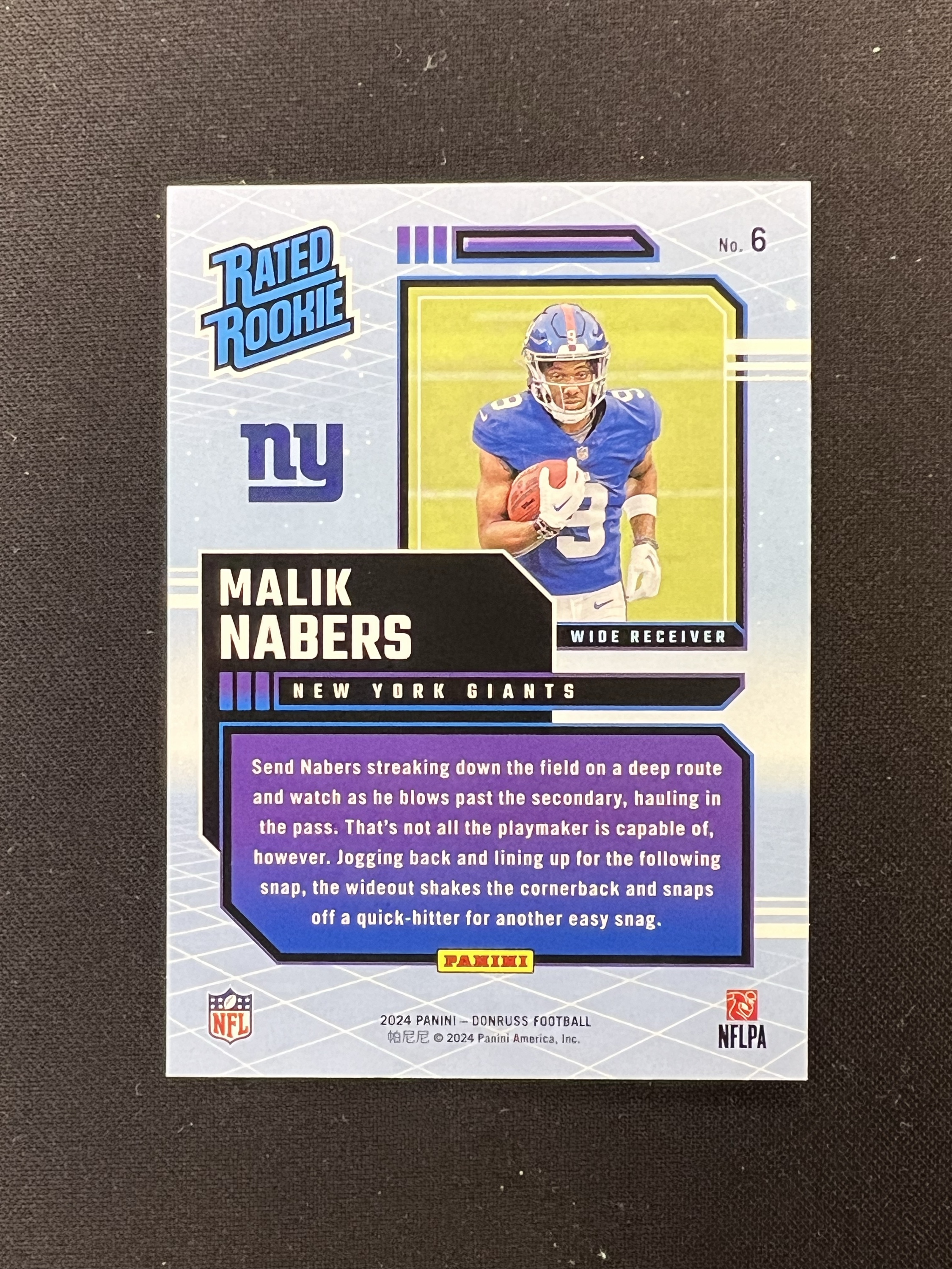 Card back